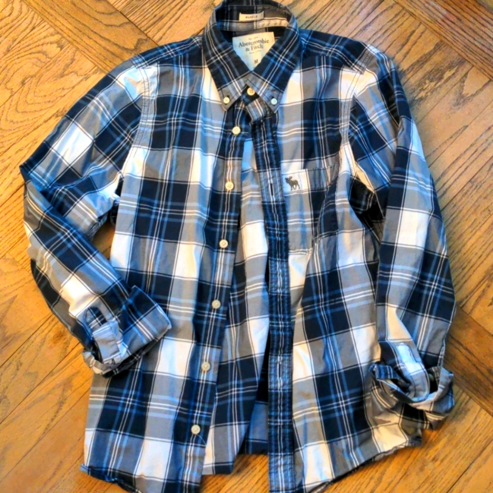 Abercrombie and Fitch Plaid Button Down
